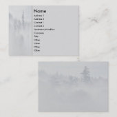 Peaceプロファイルカード 名刺 (正面/裏面)