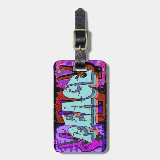 Peaceラゲージタグ ラゲッジタグ (正面縦)