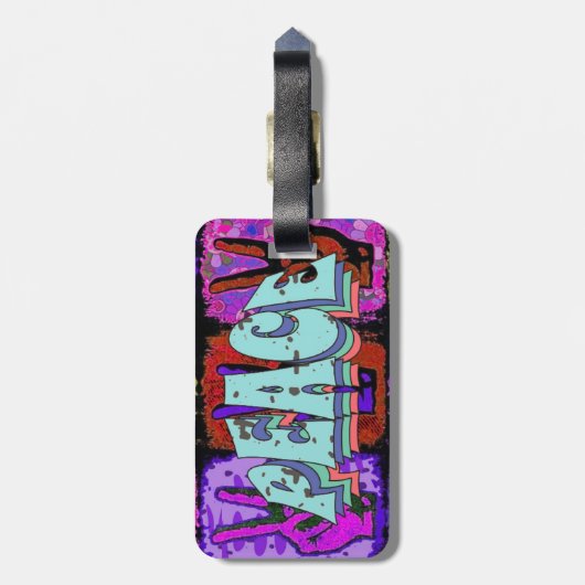 Peaceラゲージタグ ラゲッジタグ (裏面縦)