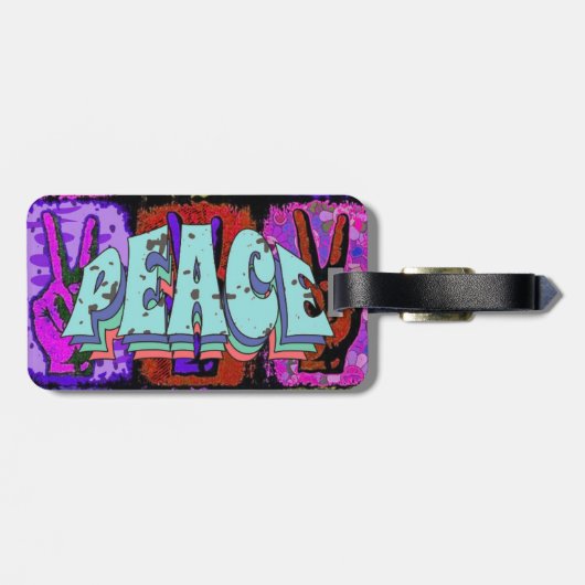 Peaceラゲージタグ ラゲッジタグ (裏面横)