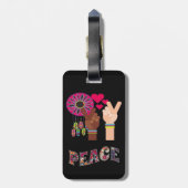Peaceラゲージタグ ラゲッジタグ (裏面縦)