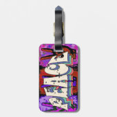 Peaceラゲージタグ ラゲッジタグ (裏面縦)