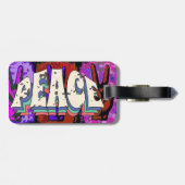 Peaceラゲージタグ ラゲッジタグ (裏面横)
