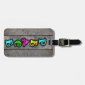 Peaceラゲージタグ ラゲッジタグ (正面横)