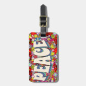 Peaceラゲージタグ ラゲッジタグ (正面縦)