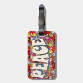 Peaceラゲージタグ ラゲッジタグ (裏面縦)