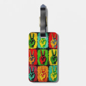 Peaceラゲージタグ ラゲッジタグ (裏面縦)