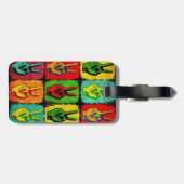 Peaceラゲージタグ ラゲッジタグ (裏面横)