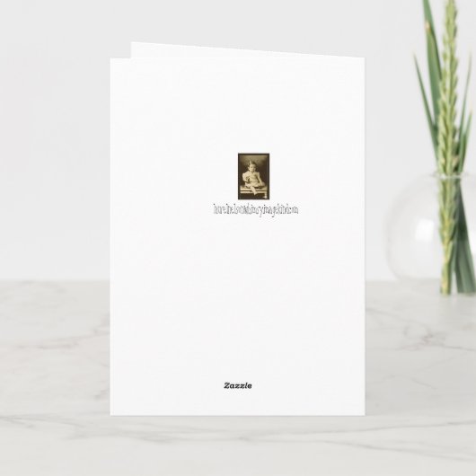 peace カード (裏面)