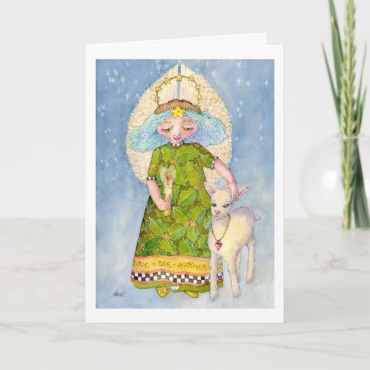 peace カード (正面)