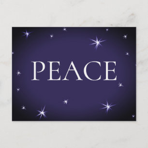 PEACE クリスマス ポストカード