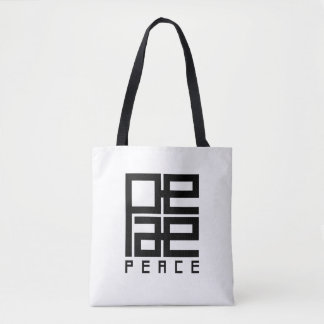 peace トートバッグ