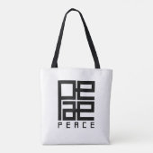 peace トートバッグ (裏面)