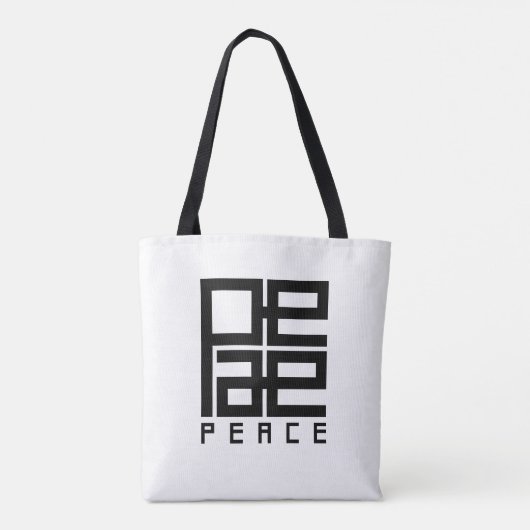 peace トートバッグ (裏面)