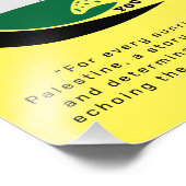 PEACE、フリーパレスチナTシャツ フォトプリント            (角)