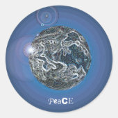 PeaCE ラウンドシール (正面)