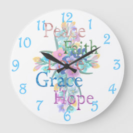Peace  ラージ壁時計