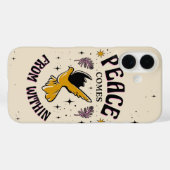 Peace 来 From Within - Minimalist Inner Calm Case-Mate iPhoneケース (裏面 (横))