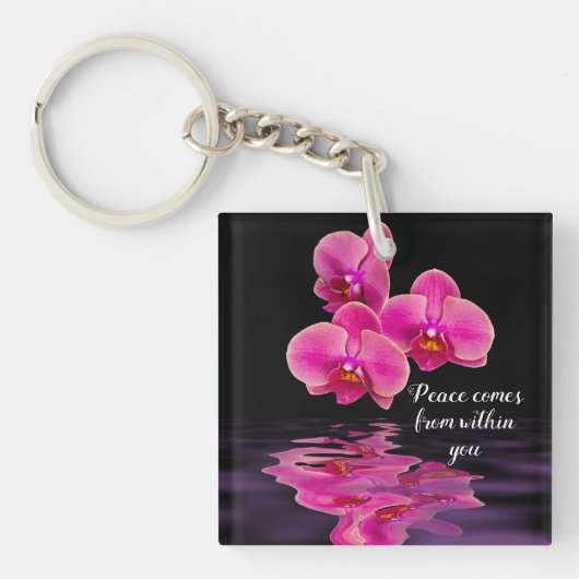 Peace 来 From Your  Rolchs Keychain キーホルダー (正面)