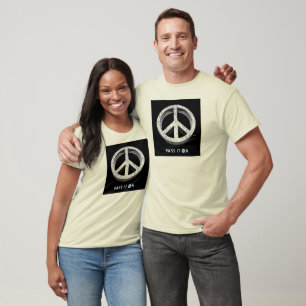 Peace:渡す Tシャツ
