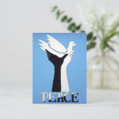 Peace 1960のヴィンテージアートはがき ポストカード (スタンド正面)