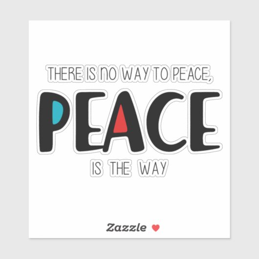 Peace 2 シール (シート)