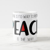 Peace 2 ジャンボコーヒーマグカップ (正面)