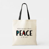 Peace 2 トートバッグ (裏面)