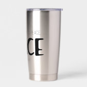 Peace 2 保温保冷タンブラー (左面)