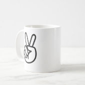 PEACE (2).png コーヒーマグカップ (正面左)