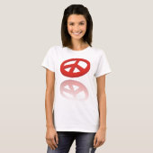 Peace 3D /反射 Tシャツ (正面フル)