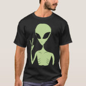Peace Alien Tシャツ (正面)