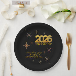 Peace and Joy 2026 Paper Plate ペーパープレート