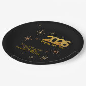 Peace and Joy 2026 Paper Plate ペーパープレート (アングル)