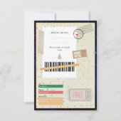 Peace and Joy Christmas Ticket Family Gift Coupon (正面)