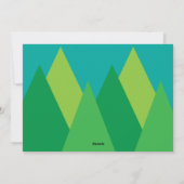 Peace and Loveクリスマスカード、ホリデーカード シーズンカード (裏面)