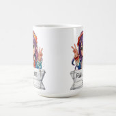 Peace and Love Anti Trump Merch Mug コーヒーマグカップ (中央)