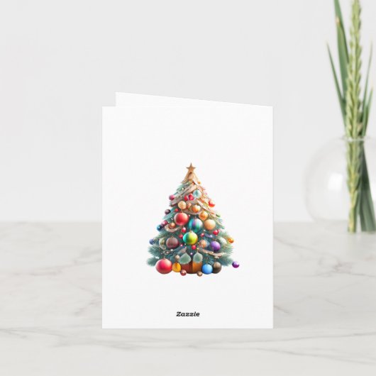 Peace and Love at Christmas カード (裏面)