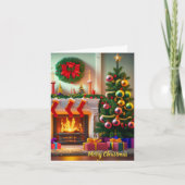 Peace and Love at Christmas カード (正面)