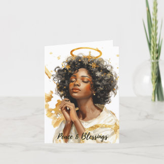 Peace Angel Card by Alicia McDaniel Fine Art サンキューカード