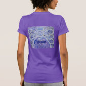 Peace Angel T絵画シャツ（両側） Tシャツ (裏面)