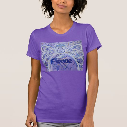 Peace Angel T絵画シャツ（両側） Tシャツ (正面)