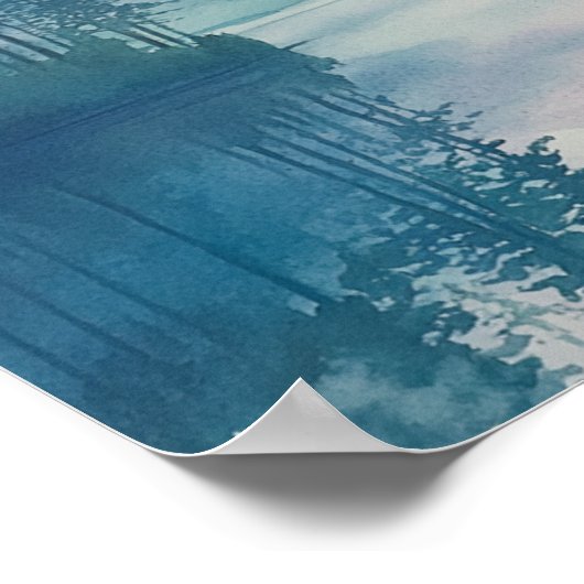 Peace Be Still Scripture Wall Art – Mark 4:39 ポスター (角)