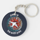 Peace be with you キーホルダー (裏面)
