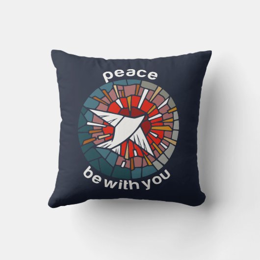 Peace be with you クッション (裏面)