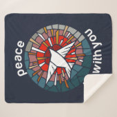 Peace be with you シェルパブランケット (正面(横))