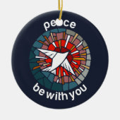 Peace be with you セラミックオーナメント (正面)