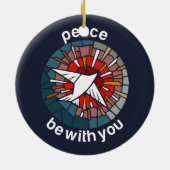 Peace be with you セラミックオーナメント (裏面)