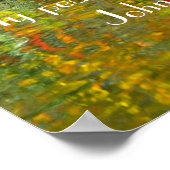 Peace bible verse John 14:27ポスター ポスター (角)