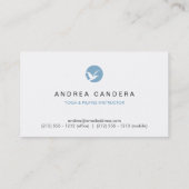 Peace Birdロゴサロン/スパ名刺 名刺 (裏面)